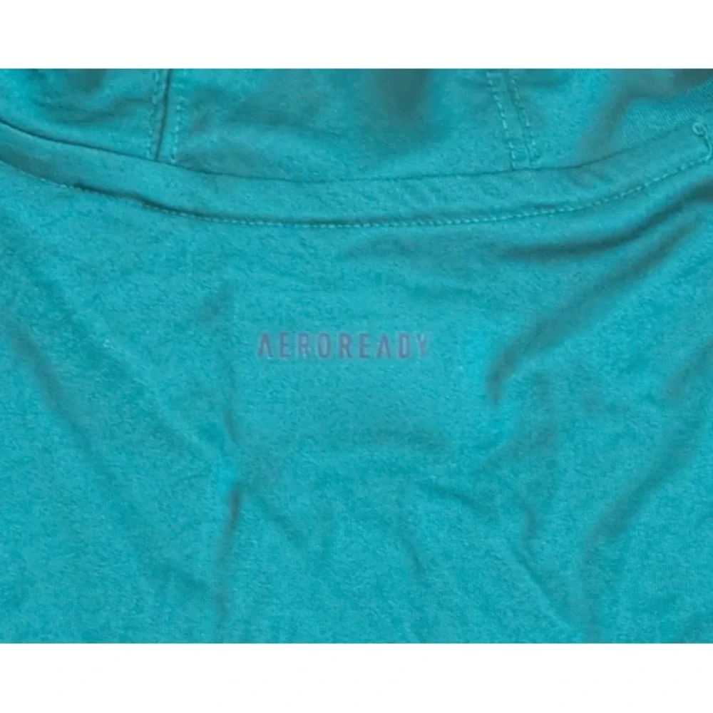 Adidas Miami Hurricanes Men's Large Tall Lightweight Hoodie Sweatshirt Green NWT